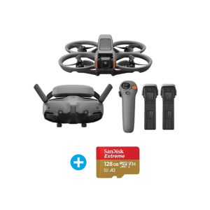 DJI Avata 2 Fly More Combo (3 Baterías) + SANDISK EXTREME MICROSD XC 128G