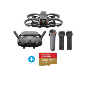 DJI Avata 2 Fly More Combo (3 Baterías) + SANDISK EXTREME MICROSD XC 128G
